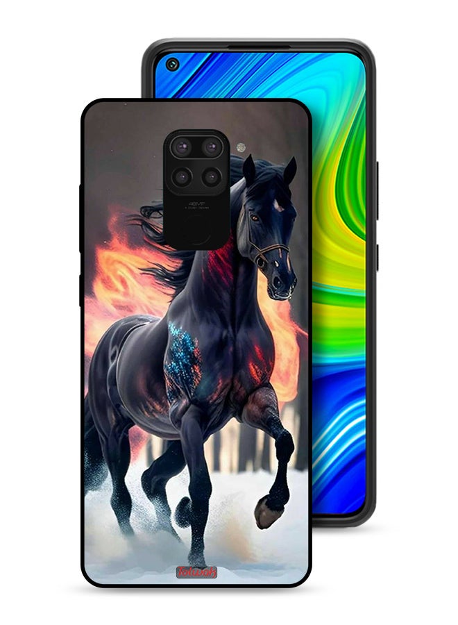 Tolwak Xiaomi Redmi Note 9 Protective Case Cover Horse Hd - Image 1