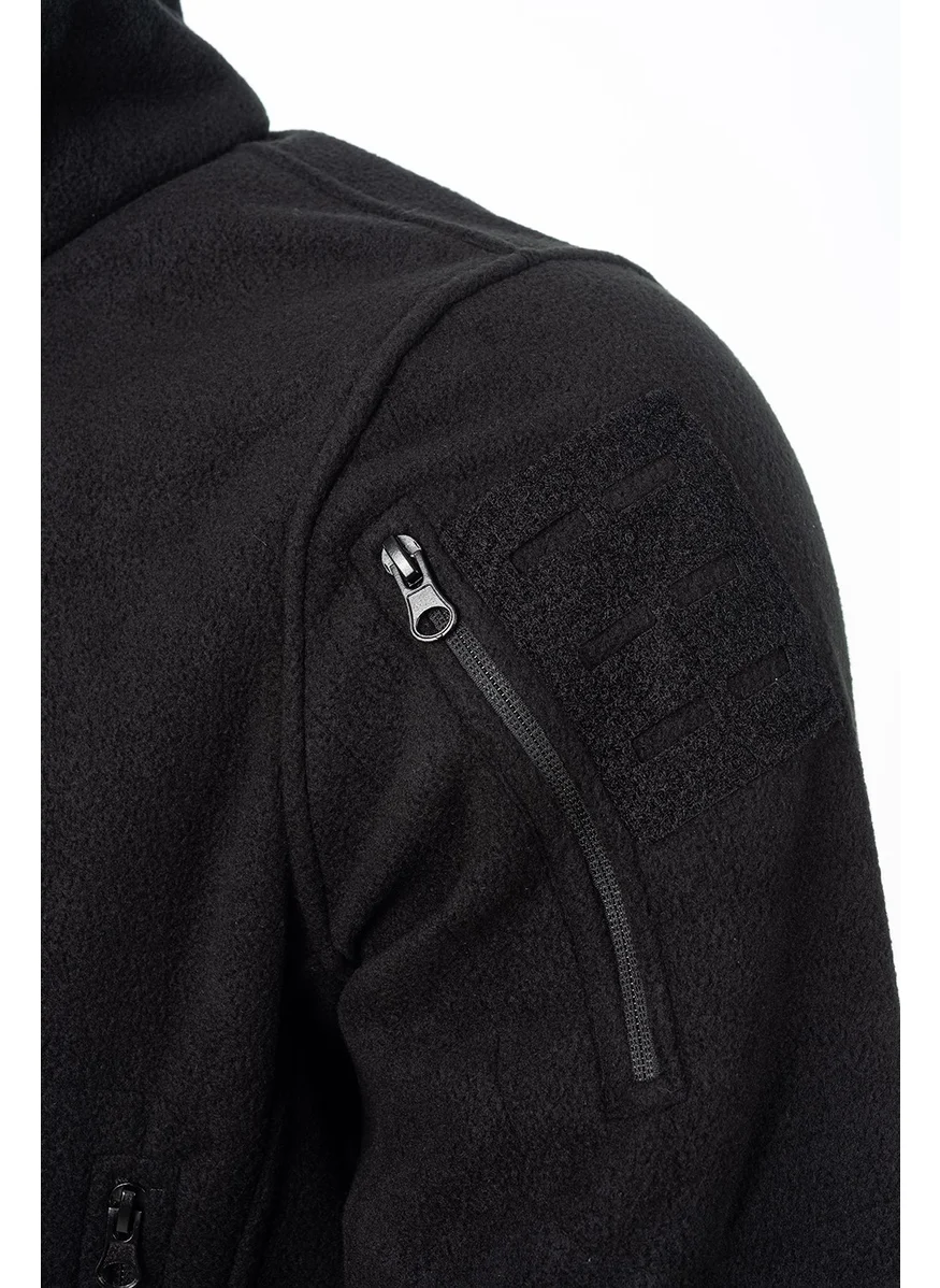 Karcamp 5 Pocket Unisex Fleece Coat Jacket