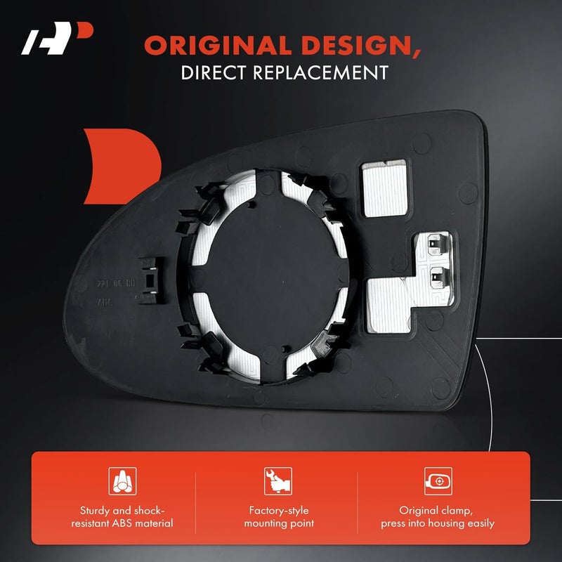 A-Premium Right Passenger Side Heated Mirror Glass - Image 5