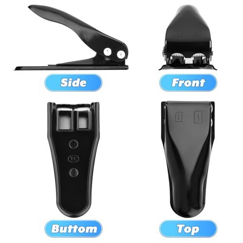 Cosmos Universal Sim Card Cutter, 2 in 1 Standard SIM/Micro SIM Card Cutter with Adapters and Eject Pin for Smartphone, Cell Phone, Mobile Phone, with 1 Pc Marble Pattern Storage Bag - Image 5