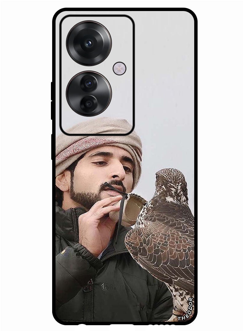 Theodor Protective Case Anti Scratch Shock Proof Bumper Cover For Oppo F25 Pro Sheikh Hamdan Loving His Eagle - Image 1