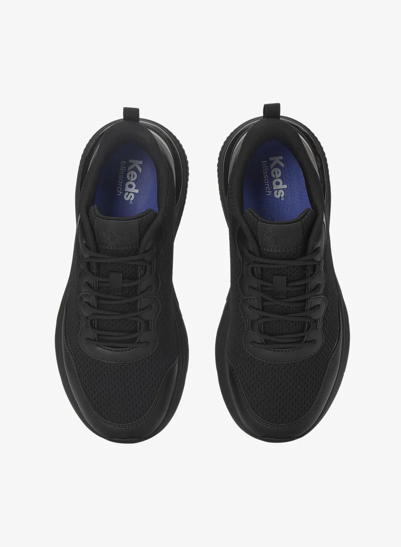 Keds Black/Black Keds Women's BlissMove Mesh Sneaker – Arch Support, Podiatrist-Approved Athletic Shoe Black for Women | Best Price UAE