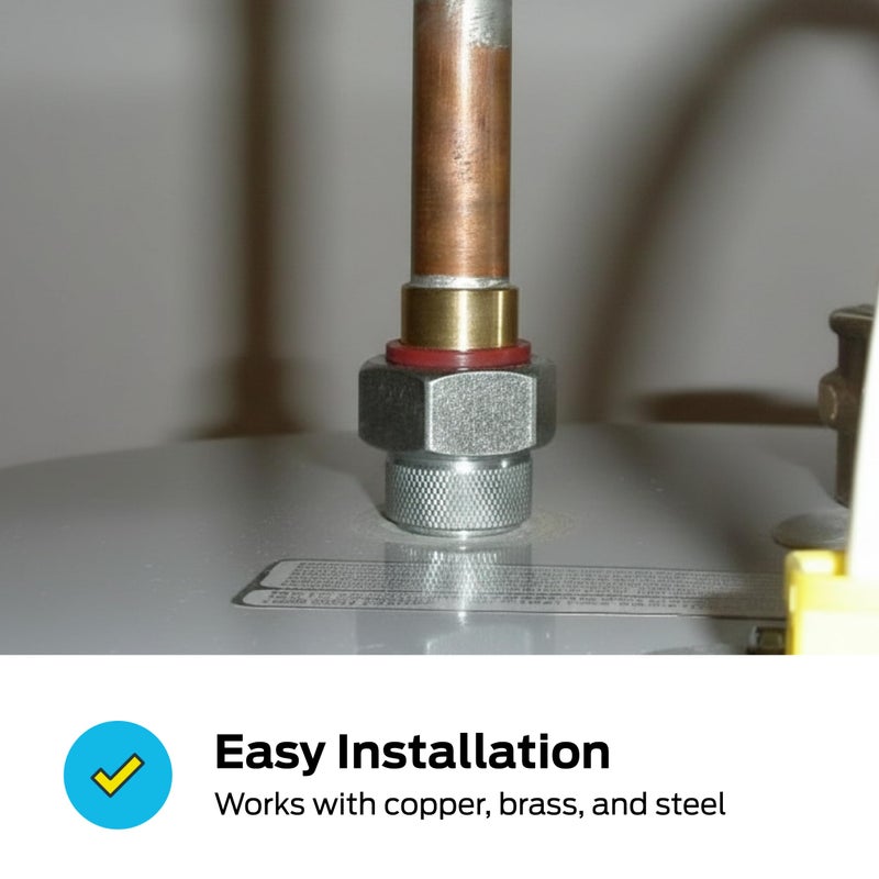 Eastman اتحاد عازل إيستمان 20505، 1 بوصة FIP × 1 بوصة لحام، نحاس - Image 5