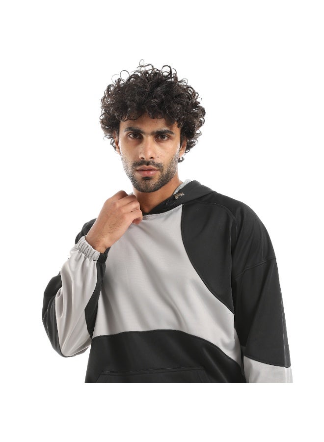 Caesar Men's oversized plain tracksuit - Image 5