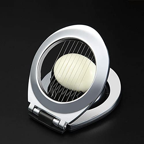 SWETON 3 in 1 Egg Slicer, Egg Cutter Egg dicer for Boiled Eggs -Stainless Steel Wire with 3 Slicing Styles - Image 3