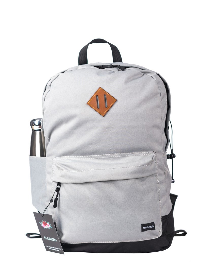 NASEEG - Everyday Backpack - Light Grey - Image 1