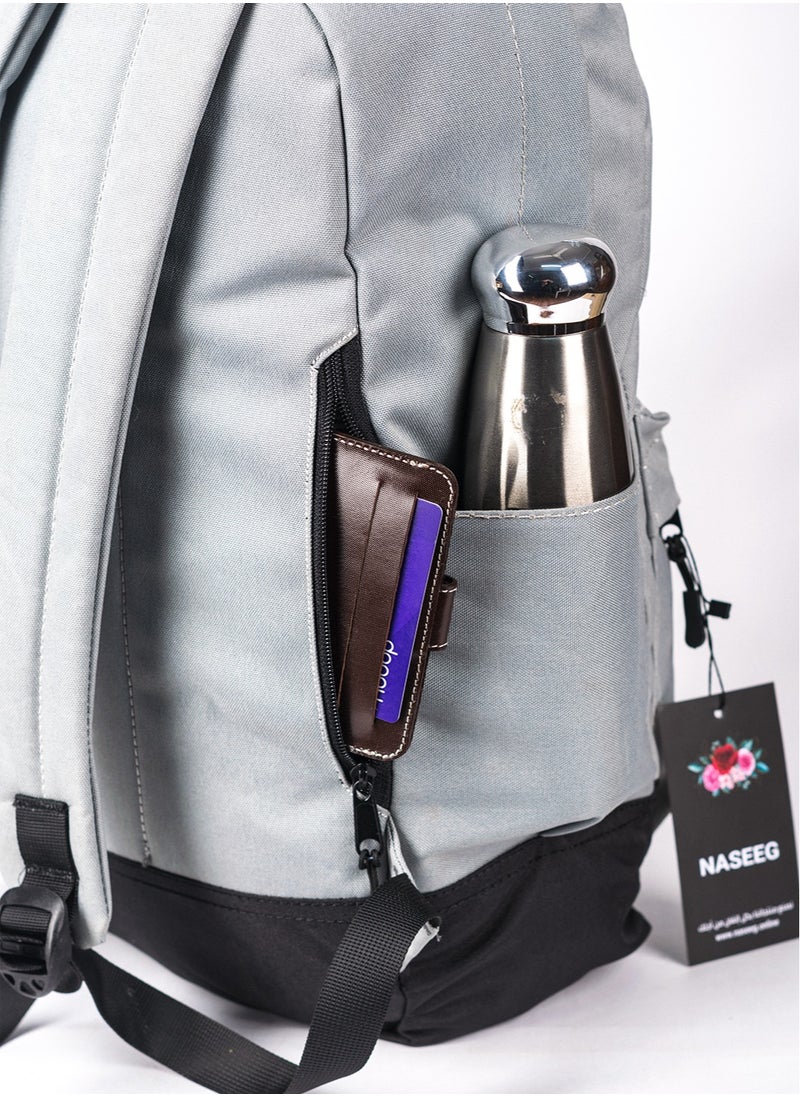 NASEEG - Everyday Backpack - Light Grey - Image 1