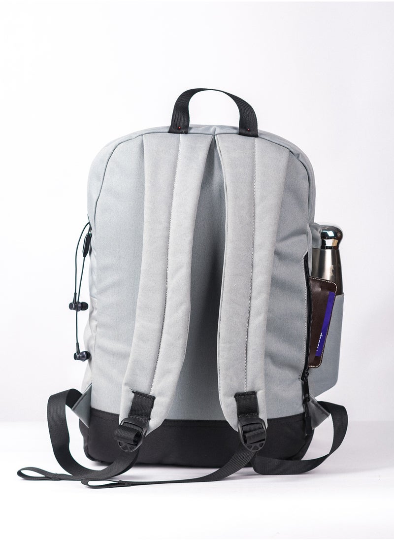 NASEEG - Everyday Backpack - Light Grey - Image 1