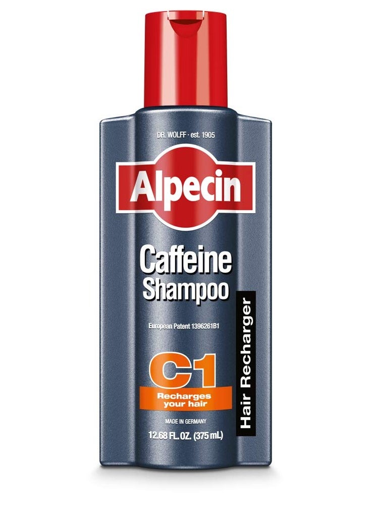 Alpecin Alpecin C1 Caffeine Shampoo 12.68 fl oz, Promote Natural Hair Growth and Thickness, Energizes Hair and Scalp, Leaves Hair Feeling Stronger  - Image 1
