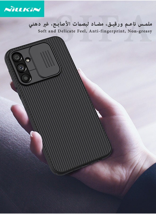 Nillkin - Samsung Galaxy A15 Case, Slide Camera Case Design, 360° Full Body Coverage Shockproof Phone Back Cover, Anti-Fall Anti-Scratch Anti-fingerprint Protective Case for Samsung A15 5G/4G, Black - Image 1