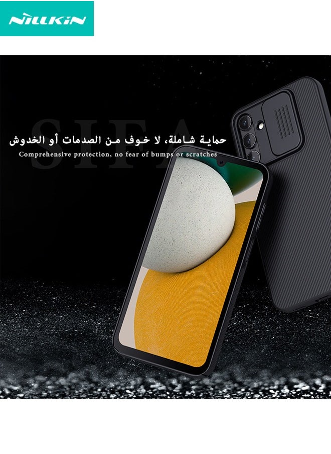 Nillkin - Samsung Galaxy A15 Case, Slide Camera Case Design, 360° Full Body Coverage Shockproof Phone Back Cover, Anti-Fall Anti-Scratch Anti-fingerprint Protective Case for Samsung A15 5G/4G, Black - Image 1