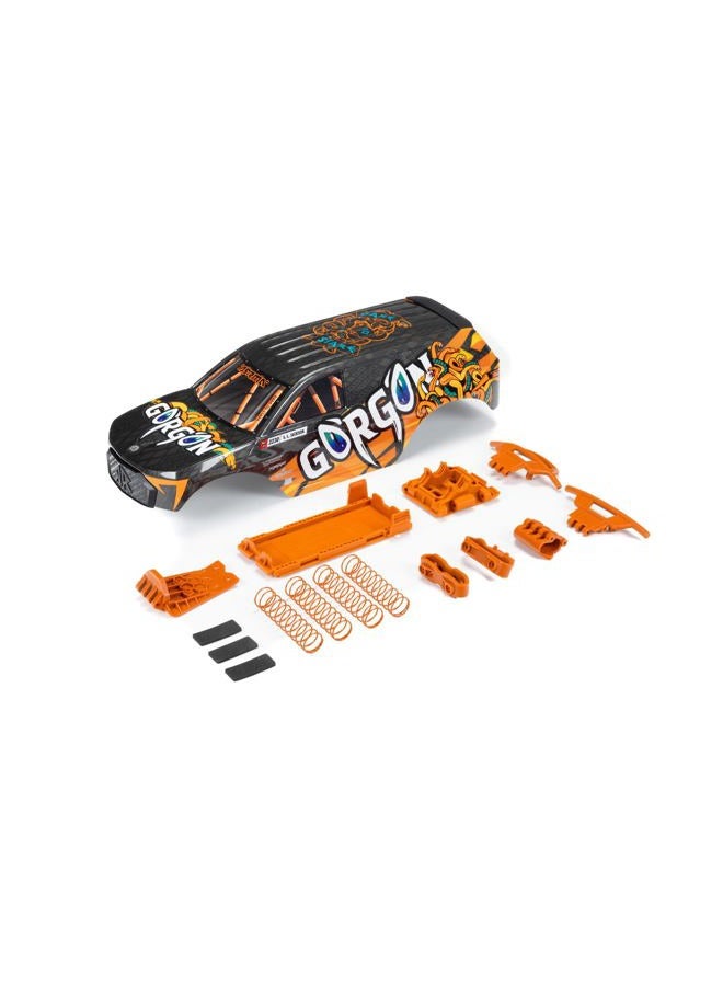 Gorgon Painted Decaled Trimmed Body Set (Orange), ARA402357