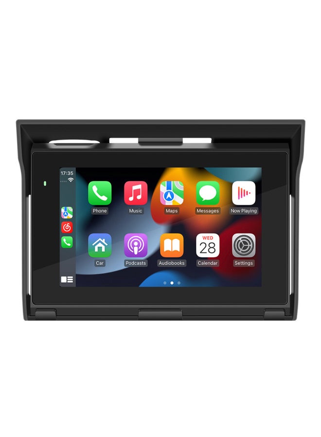 Wireless Carplay دراجة نارية مخصصة Ip65 مقاوم للماء Bluetooth Car Mp5 Player Driving Recorder - Image 1