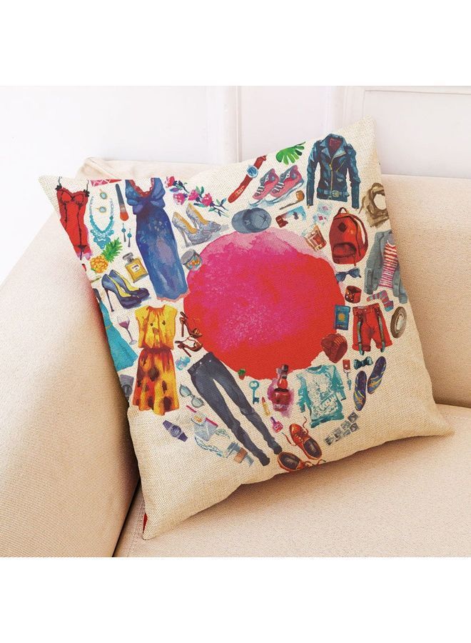 نيبمينينت غطاء وسادة زينة بتصميم عصري متعدد الألوان