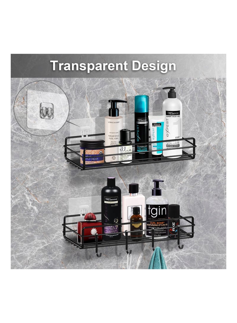 SOLARAE Adhesive for Shower Caddy Adhesive Replacement Stickers Sticky Pads - Shower Shelf Adhesive for Shower Caddy, Bathroom Storage Shelves and Kitchen Racks 8 Pack - Image 4