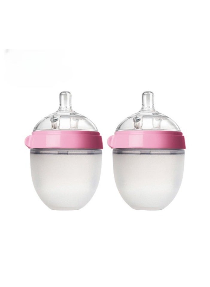 Pack Of 2 Nature Feel Baby Feeding Bottle 150 ML - Image 2