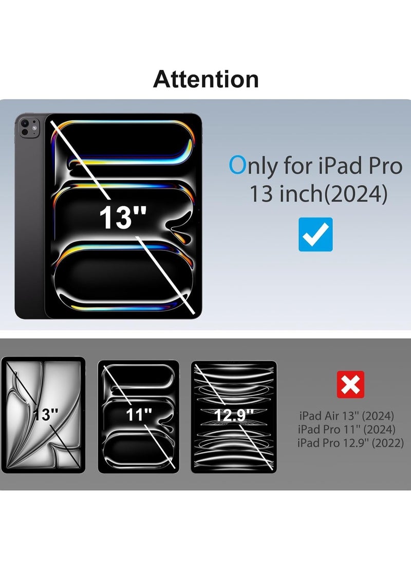 VKL [2 Pack] Screen Protector for iPad Pro 13 Inch M4 [2024] Tempered Glass [Face ID & Pencil Pro Compatible] [HD Clear] Tempered Glass Screen Protector for iPad Pro 13'' (2 Pack, ipad pro 13'' (2024) - Image 2