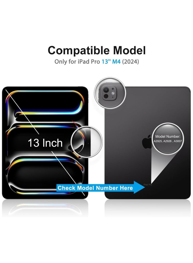 VKL [2 Pack] Screen Protector for iPad Pro 13 Inch M4 [2024] Tempered Glass [Face ID & Pencil Pro Compatible] [HD Clear] Tempered Glass Screen Protector for iPad Pro 13'' (2 Pack, ipad pro 13'' (2024) - Image 3