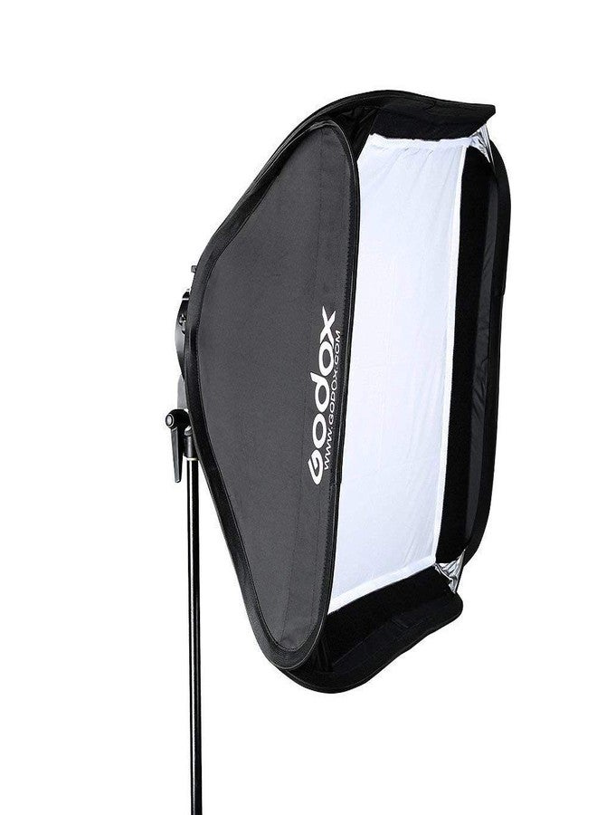 Godox 80x80cm Softbox Bag Kit for Camera Studio Flash fit Bowens Elinchrom Mount - Image 1