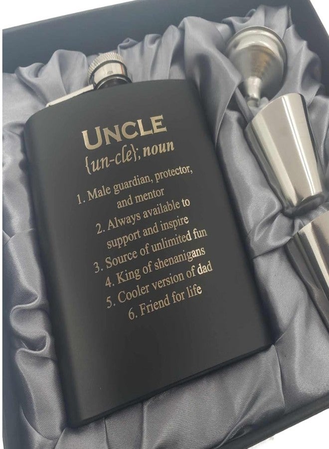 Pretty Inappropriate Favorite Uncle Gifts from Niece Funny, Birthday Gifts for Uncle from Nephew, Funny Fathers Day for Uncles, Uncle Gifts from Nephew, Godfather Gift, Pregnancy Announcement Uncle, Hip Flask - Image 2