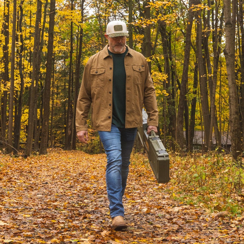 Field & Stream Men's Wicklow Rugged Shirt Jacket, Khaki, Small - Image 5