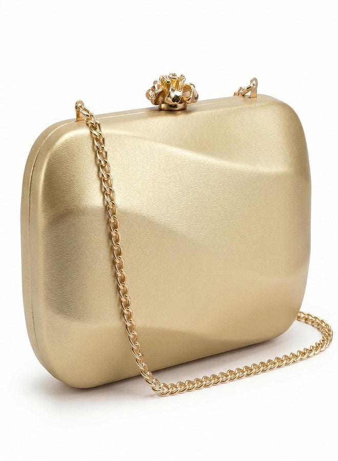 CHUNLI Clutch Purses for Women, Evening Bag Crossbody Bag with Chain, Clutch Bag Handbags for Formal Wedding Dressy Party - Image 4