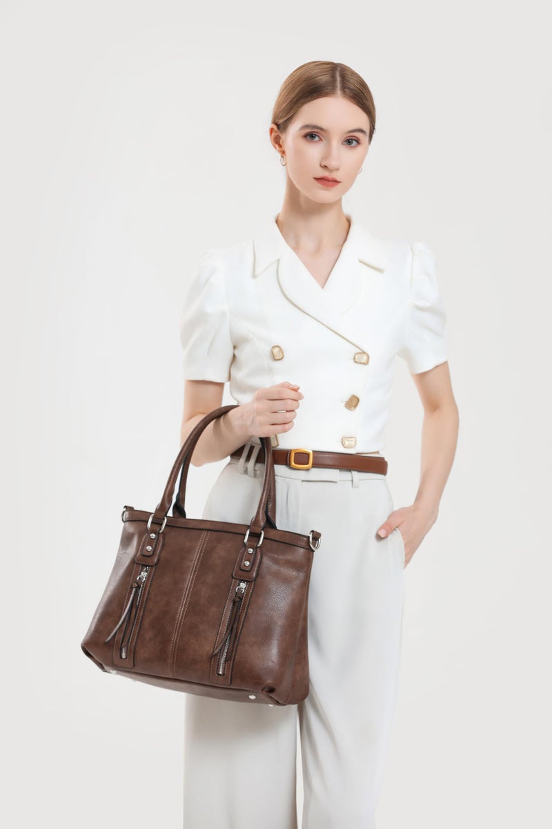 sqlp Purses for Women Soft Leather Hobo Bags Large Womens Crossbody Purse Ladies Tote Handbags Shoulder Bag Pink - Image 2