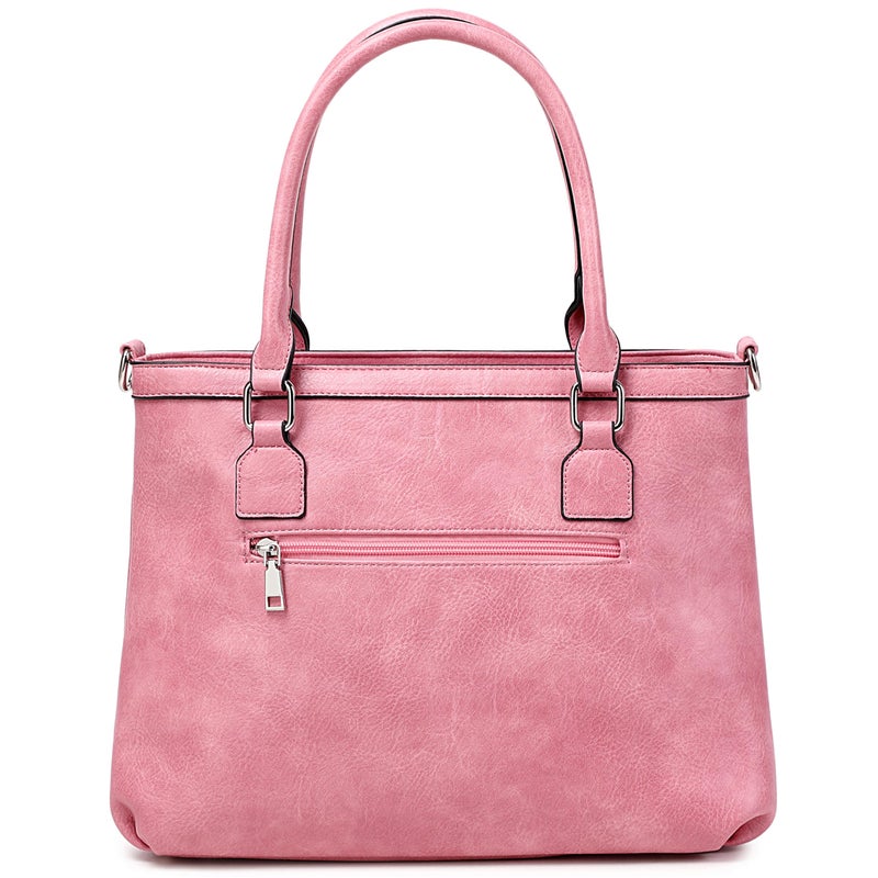 sqlp Purses for Women Soft Leather Hobo Bags Large Womens Crossbody Purse Ladies Tote Handbags Shoulder Bag Pink - Image 3
