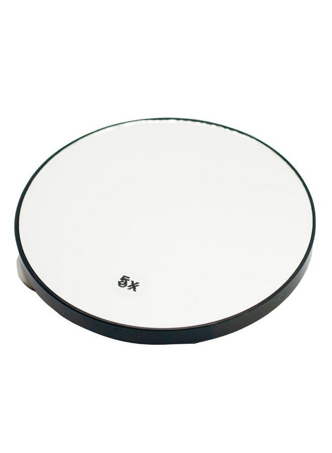 إميليستورز مرآة مكبرة 5X مع قاعدة تثبيت بالشفط، مرآة مكياج 5.5 - Image 1