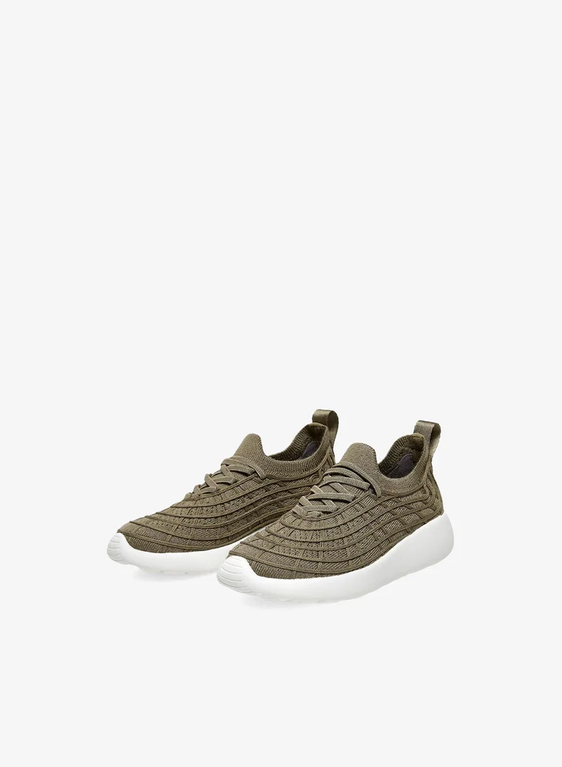 Duozoulu Pale Taupe Spider Lightweight Walking Sneaker  | Best Price UAE