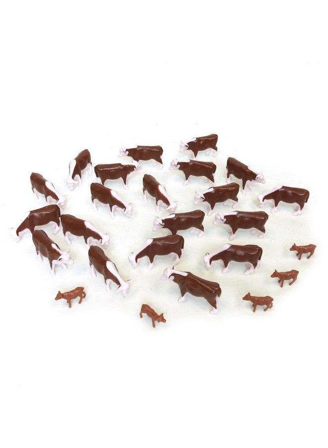 ERTL 1/64th 25 Pack Herefords with Calves - Image 1