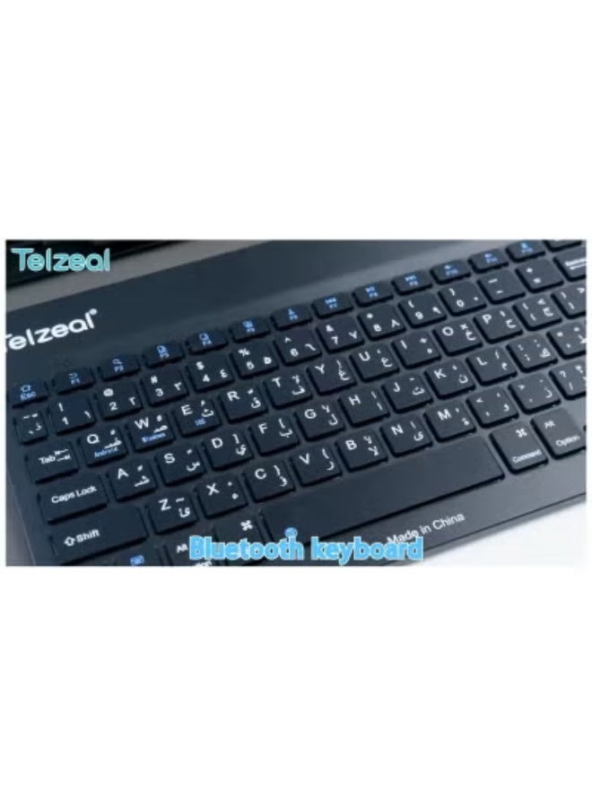 Telzeal P200 11-Inch Android 13 Tablet with 12GB RAM + 512GB Storage, 10000mAh Battery, Dual SIM & Wi-Fi, Includes Wireless Keyboard & Mouse, HD Display, Dual Camera & OTG Support – Blue - Image 4