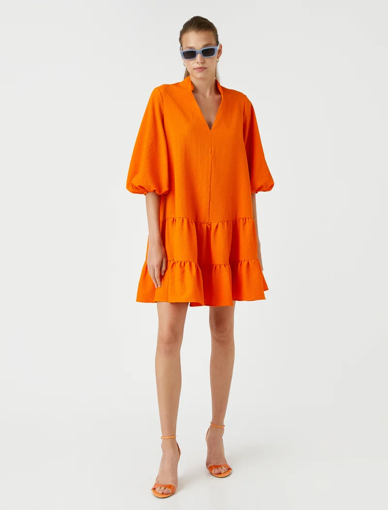 KOTON Oversized Tiered Dress