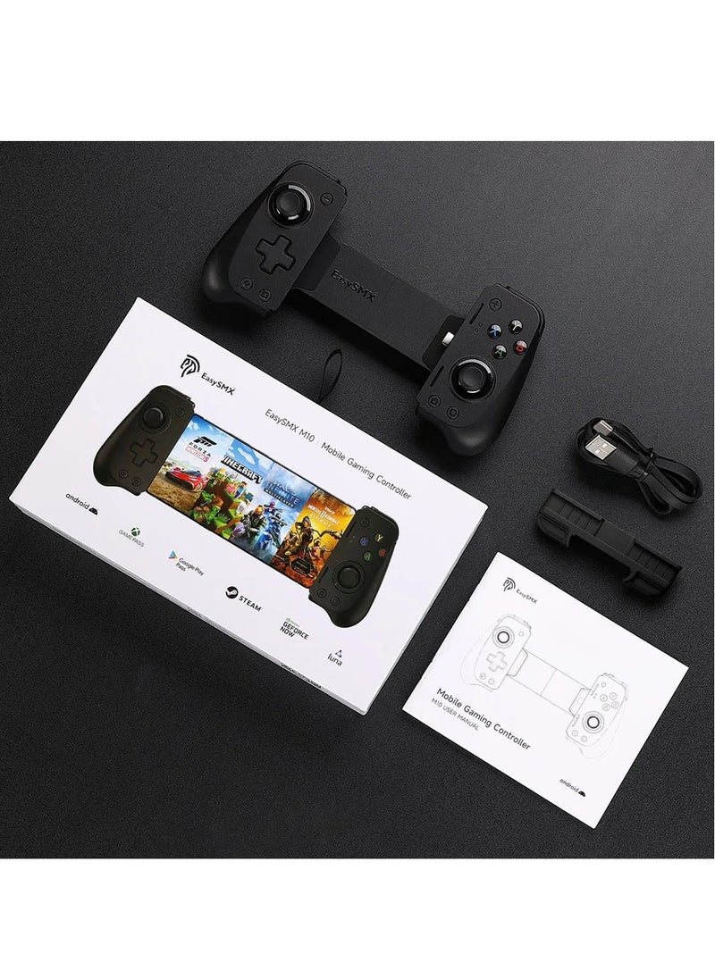 EasySMX - EasySMX M10 Mobile Phone Controller for Android Phone, Xbox Game Pass, iPhone Series, Hall Effect Trigger Joystick (Type-C Connector) - Image 1