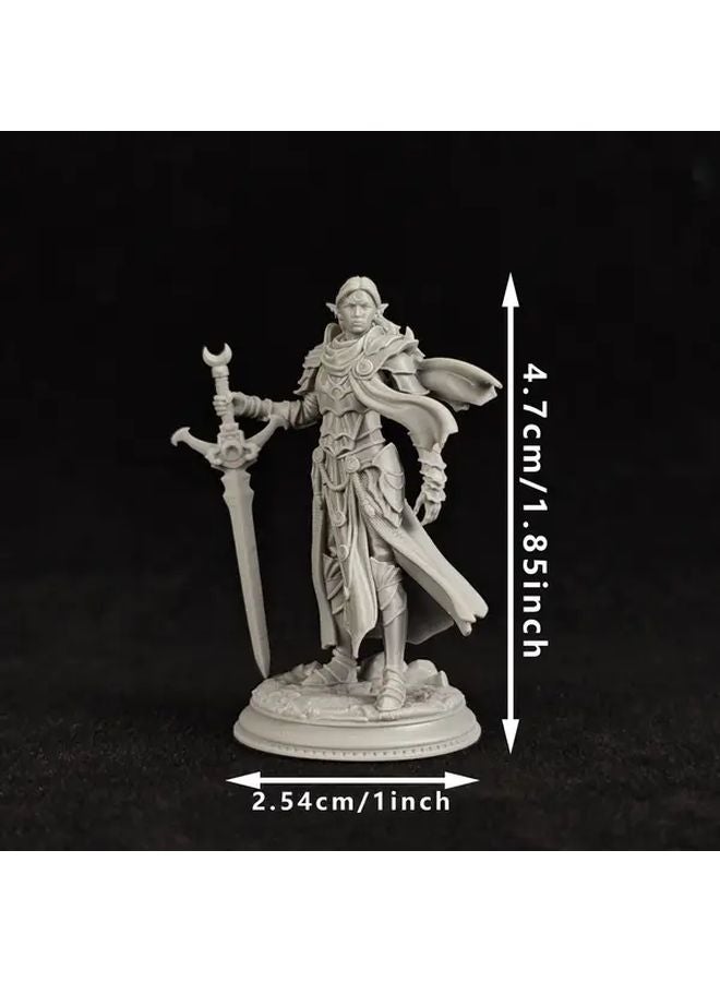 تمثال مصغر للبطل الإلفي - محارب بالادين القمر 32 ملم لعب تقمص أدوار خيالية - Image 1