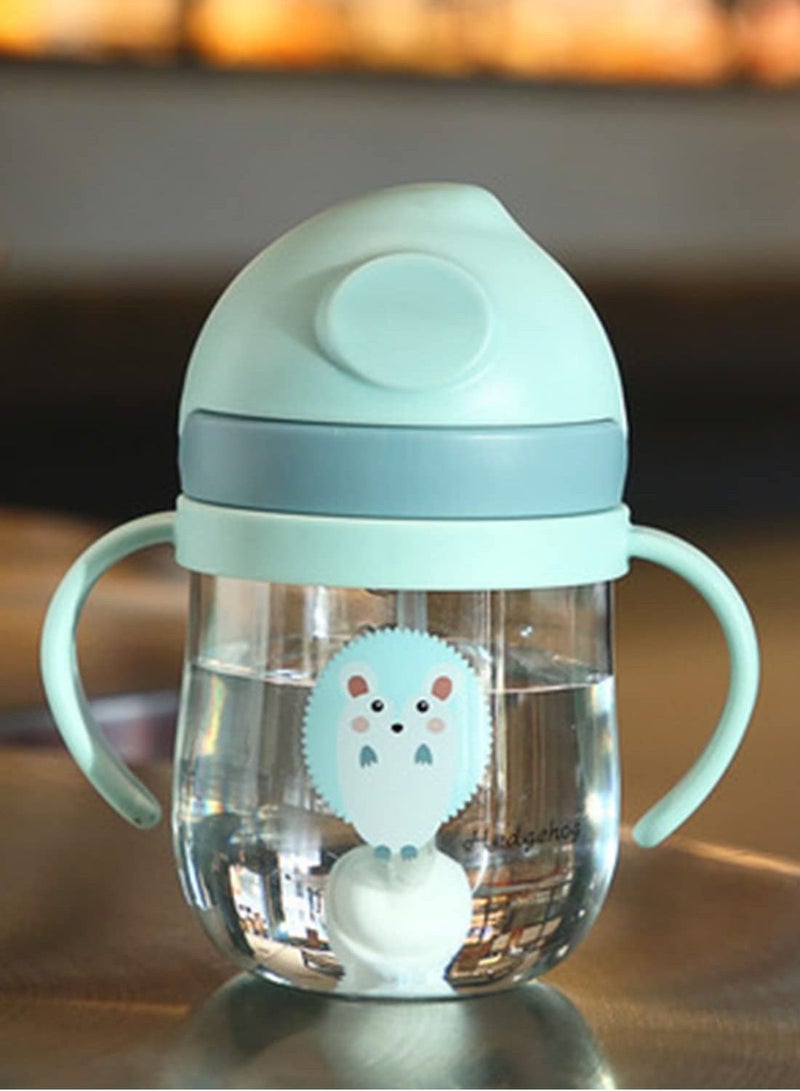 Excefore Sippy Cup for Baby, Sippy Cup for Baby more than 6 months, Spill-Proof Sippy Cup, Toddler Cup with Straw and Handle, Anti-drop, Anti-leakage - Image 1
