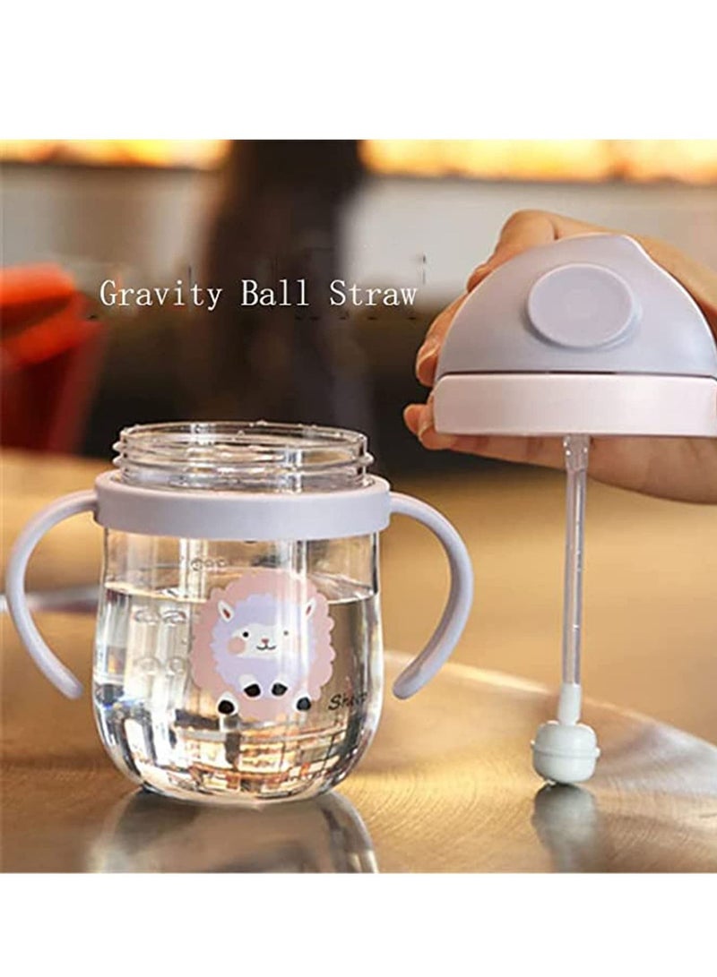 Excefore Sippy Cup for Baby, Sippy Cup for Baby more than 6 months, Spill-Proof Sippy Cup, Toddler Cup with Straw and Handle, Anti-drop, Anti-leakage - Image 2