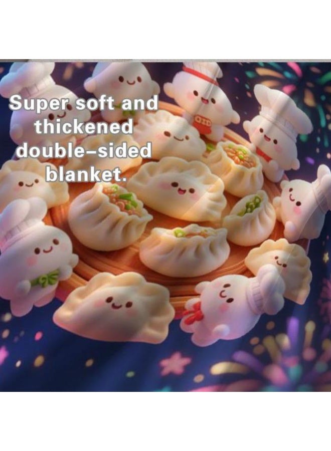 general Wisdom Fairy (latest) flannel thin blanket (warm and comfortable, suitable for sleep, game use, dust and sandproof) 150cm*200cm - 118 - Image 5