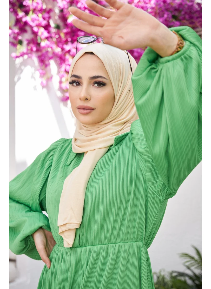 Naciye Sultan Hijab Combed Cotton Shawl Sand Beige