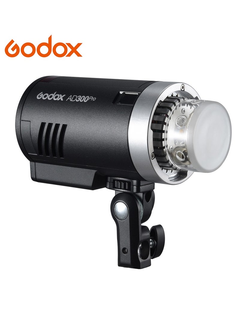 Portable Outdoor Strobe Flash Light with 2.4G Wireless Control, 300Ws, TTL, Fast Sync, and Rechargeable Battery for Canon Nikon Sony FUJIFILM Panasonic Pentax Olympus Cameras - Image 1