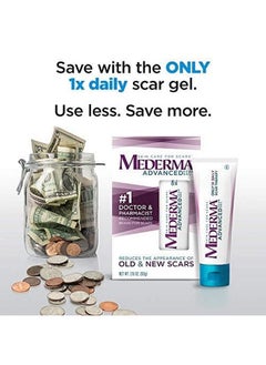 Mederma Advanced Scar Gel - 1X Daily - Reduces The Appearance Of Old & New Scars - #1 Doctor & Pharmacist Recommended Brand For Scars - 1.76Oz.  - Image 2