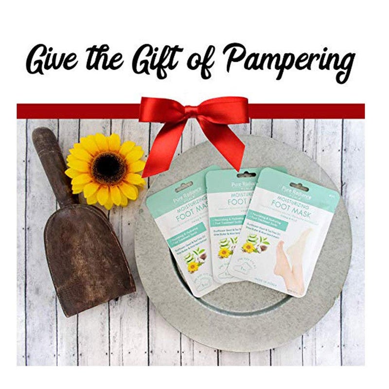 CALA Pure Radiance by CALA Moisturizing Foot Masks 3 Pairs. - Image 5