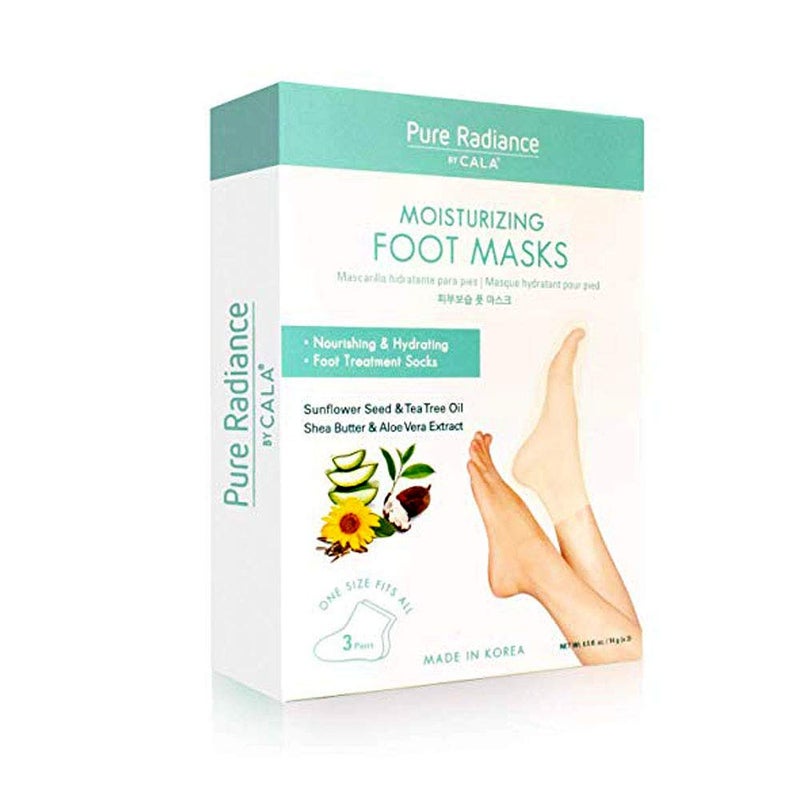 CALA Pure Radiance by CALA Moisturizing Foot Masks 3 Pairs. - Image 2