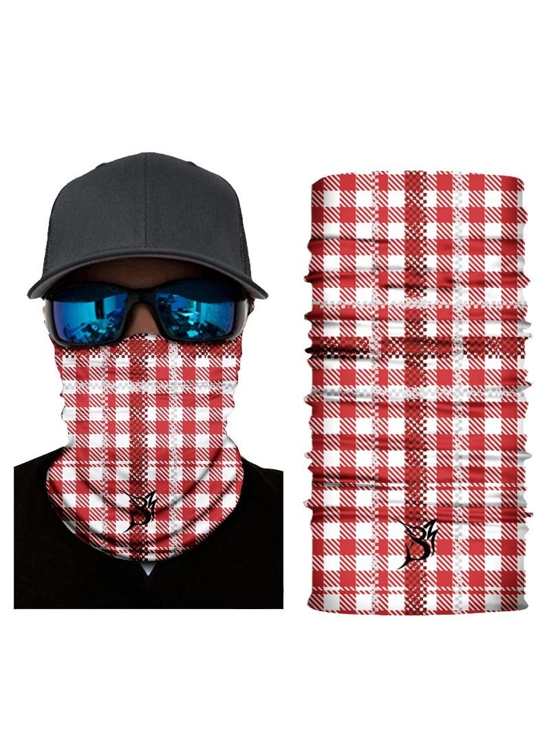 BOB MARLIN - Marlin Uv+Protection Face Shield Bandana Ghutra Red - Image 1
