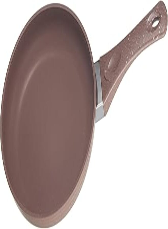 Saflon Chocolate Granite Frying Pan, 22 CM