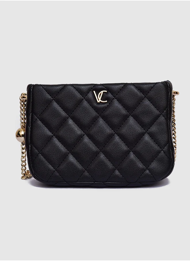 Vincci Quilted Chain Detailed Shoulder Bag