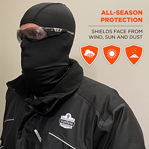 Ergodyne Mens Balaclava Face Mask, Black - Image 3