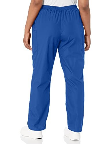 Cherokee Women's Workwear Scrubs Pull-On Cargo Pant, Royal, Large - Image 2