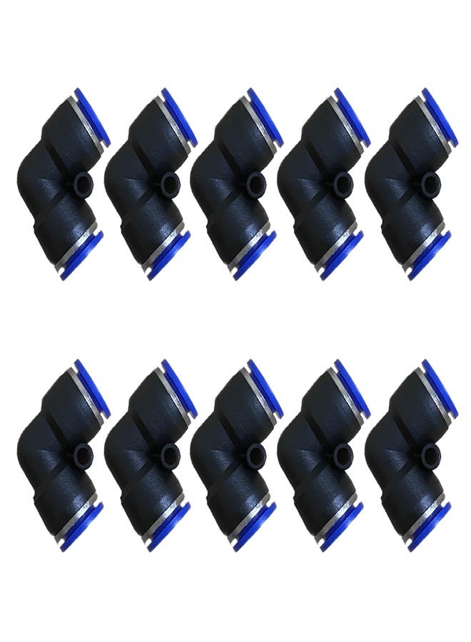 ROZESAZZ 12mm Od Air Line Elbow Union, Push To Connect Air Fittings, Push Elbow Push Air Fitting (10 Pack) - Image 1