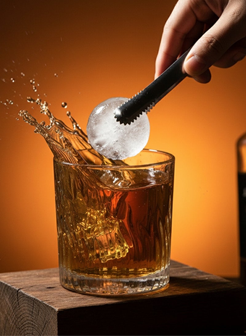 كويزين أرت طقم أكواب موجو القصيرة من كويزين آرت، 6 قطع - سعة 310 مل، أكواب شرب فاخرة بقاعدة سميكة - متينة، قابلة للتكديس، أدوات زجاجية للويسكي والكوكتيلات والعصائر والماء - Image 5